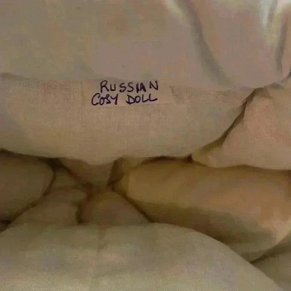 Russian Tea  Cozy with Vinyl Doll Head - Picture 6 of 15